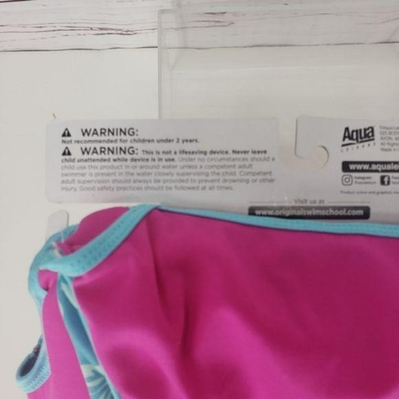 Swim School 2 Piece Swim Trainer With Matching Swimsuit Level 2 Age 2-4 - Picture 5 of 11